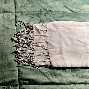 Light pink shawl